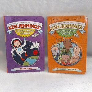 (Middle Grade) Junior Genius Guides: Greek Mythology,Outer Space by Ken Jennings